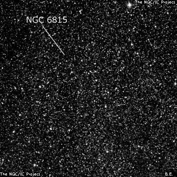 NGC 6815 - группа звёзд. Описание NGC 6815:, Объект глубокого космоса в созвездии Лисичка