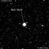 NGC 6818 - планетарная туманность. Описание NGC 6818:, Планетарная туманность в созвездии Стрелец