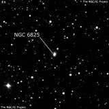 NGC 6825 - галактика. Описание NGC 6825:, Галактика в созвездии Дракон