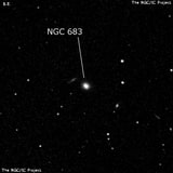 NGC 683 - галактика. Описание NGC 683:, Галактика в созвездии Овен