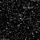 NGC 6837 - рассеянное скопление звёзд. Описание NGC 6837:, Рассеянное скопление в созвездии Орел