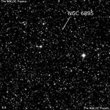 NGC 6895 - группа звёзд. Описание NGC 6895:, Рассеянное скопление в созвездии Лебедь