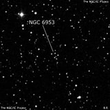 NGC 6953 - группа звёзд. Описание NGC 6953:, Объект глубокого космоса в созвездии Цефей