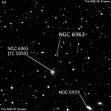 NGC 6963 - две звезды. Описание NGC 6963:, Двойная звезда в созвездии Водолей