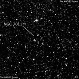 NGC 7011 - группа звёзд. Описание NGC 7011:, Рассеянное скопление в созвездии Лебедь