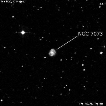 NGC 7073 - галактика. Описание NGC 7073:, Галактика в созвездии Козерог