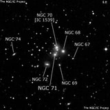 NGC 71 - галактика. Описание NGC 71:, Галактика в созвездии Андромеда