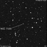 NGC 7100 - одиночная звезда. Описание NGC 7100:, Двойная звезда в созвездии Пегас
