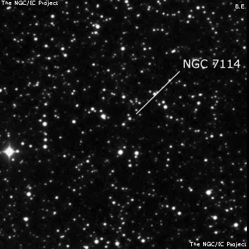 NGC 7114 - . Описание NGC 7114:, Двойная звезда в созвездии Лебедь