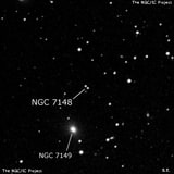 NGC 7148 - две звезды. Описание NGC 7148:, Двойная звезда в созвездии Пегас