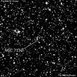 NGC 7150 - группа звёзд. Описание NGC 7150:, Объект глубокого космоса в созвездии Лебедь