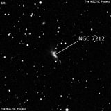 NGC 7212 - спиральная галактика. Описание NGC 7212:, Галактика в созвездии Пегас