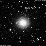 NGC 7217 - спиральная галактика. Описание NGC 7217:, Галактика в созвездии Пегас