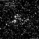 NGC 7234 - рассеянное скопление звёзд. Описание NGC 7234:, Объект глубокого космоса в созвездии Цефей