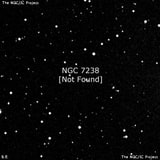 NGC 7238 - по указанным Генри Дрейером координатам, объект повторно не найден; . Описание NGC 7238:, Объект глубокого космоса в созвездии Пегас