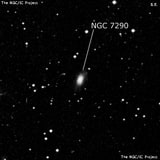 NGC 7290 - галактика. Описание NGC 7290:, Галактика в созвездии Пегас
