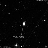 NGC 7301 - спиральная галактика с баром. Описание NGC 7301:, Галактика в созвездии Водолей