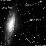 NGC 7326 - две звезды. Описание NGC 7326:, Двойная звезда в созвездии Пегас