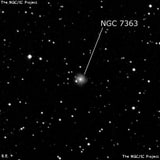 NGC 7363 - спиральная галактика с баром. Описание NGC 7363:, Галактика в созвездии Пегас