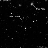 NGC 7384 - одиночная звезда. Описание NGC 7384:, Двойная звезда в созвездии Пегас