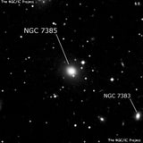 NGC 7385 - эллиптическая галактика. Описание NGC 7385:, Галактика в созвездии Пегас