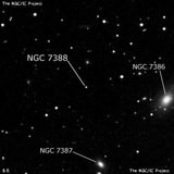 NGC 7388 - одиночная звезда. Описание NGC 7388:, Двойная звезда в созвездии Пегас
