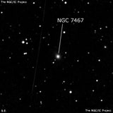 NGC 7467 - галактика. Описание NGC 7467:, Галактика в созвездии Пегас