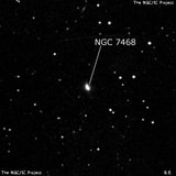 NGC 7468 - галактика. Описание NGC 7468:, Галактика в созвездии Пегас