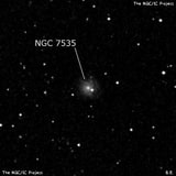NGC 7535 - галактика. Описание NGC 7535:, Галактика в созвездии Пегас