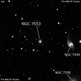 NGC 7553 - галактика. Описание NGC 7553:, Галактика в созвездии Пегас