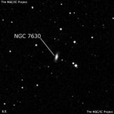 NGC 7630 - галактика. Описание NGC 7630:, Галактика в созвездии Пегас