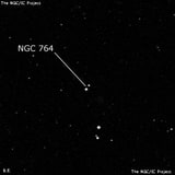NGC 764 - две звезды. Описание NGC 764:, Двойная звезда в созвездии Кит