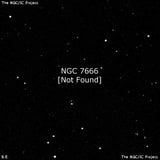 NGC 7666 - по указанным Генри Дрейером координатам, объект повторно не найден; . Описание NGC 7666:, Объект глубокого космоса в созвездии Водолей