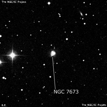 NGC 7673 - галактика. Описание NGC 7673:, Галактика в созвездии Пегас