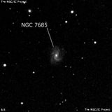 NGC 7685 - спиральная галактика с баром. Описание NGC 7685:, Галактика в созвездии Рыбы