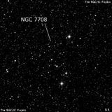 NGC 7708 - группа звёзд. Описание NGC 7708:, Рассеянное скопление в созвездии Цефей