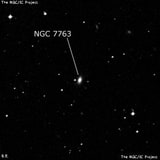 NGC 7763 - галактика. Описание NGC 7763:, Галактика в созвездии Водолей