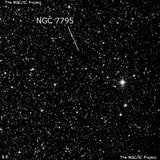 NGC 7795 - группа звёзд. Описание NGC 7795:, Рассеянное скопление в созвездии Кассиопея