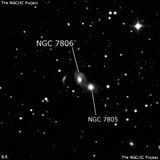 NGC 7806 - галактика. Описание NGC 7806:, Галактика в созвездии Пегас